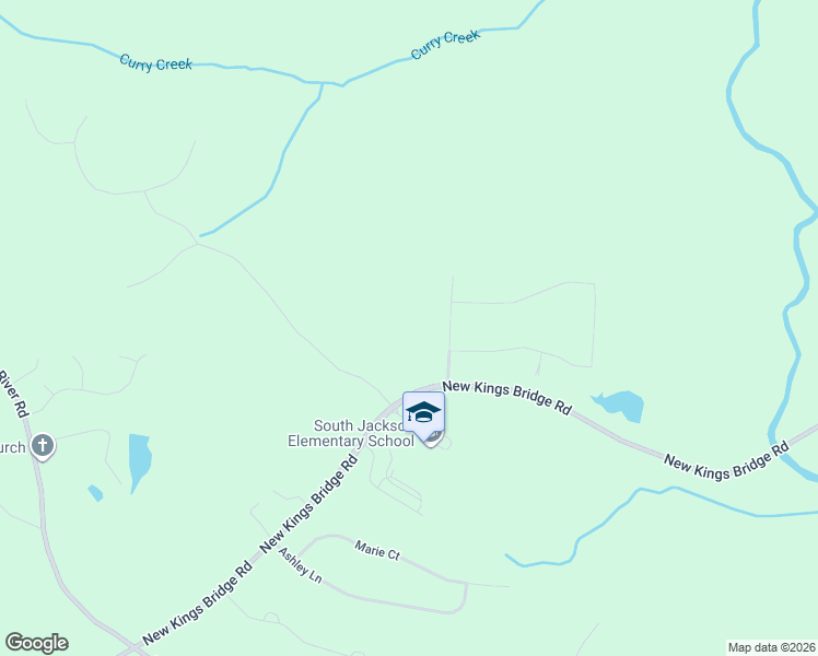 map of restaurants, bars, coffee shops, grocery stores, and more near 1681 New Kings Bridge Road in Athens