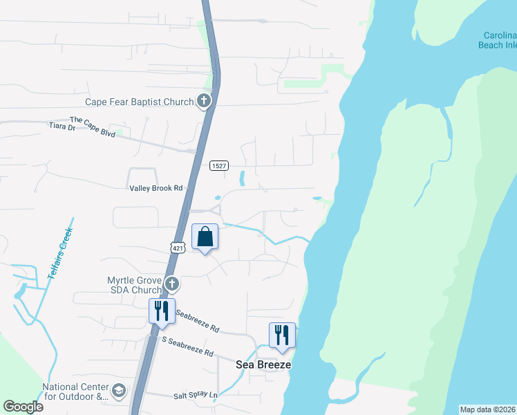 map of restaurants, bars, coffee shops, grocery stores, and more near 137 Gazebo Court in Wilmington