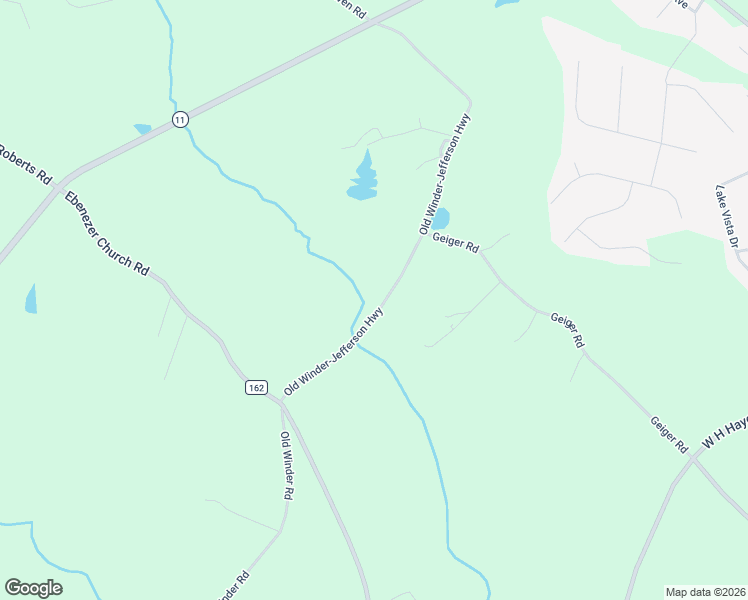 map of restaurants, bars, coffee shops, grocery stores, and more near 2047 Old Winder-Jefferson Highway in Jefferson