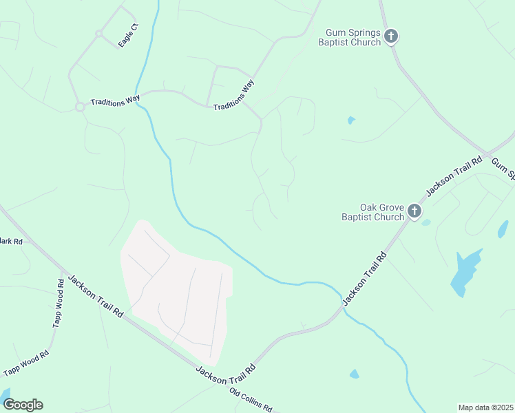 map of restaurants, bars, coffee shops, grocery stores, and more near 5841 Woodland Park Court in Jefferson