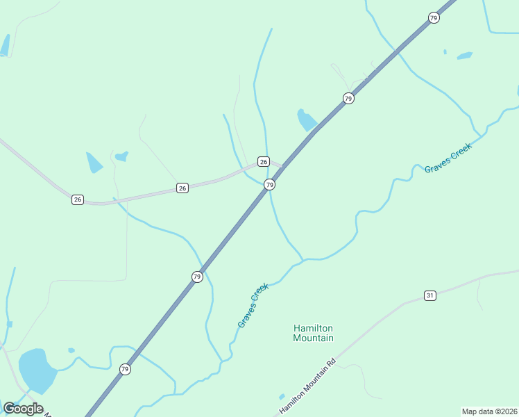 map of restaurants, bars, coffee shops, grocery stores, and more near 42714 Alabama 79 in Blountsville