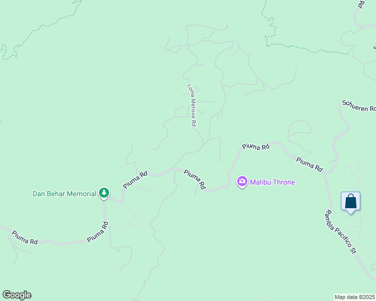 map of restaurants, bars, coffee shops, grocery stores, and more near 24775 West Saddle Peak Road in Malibu