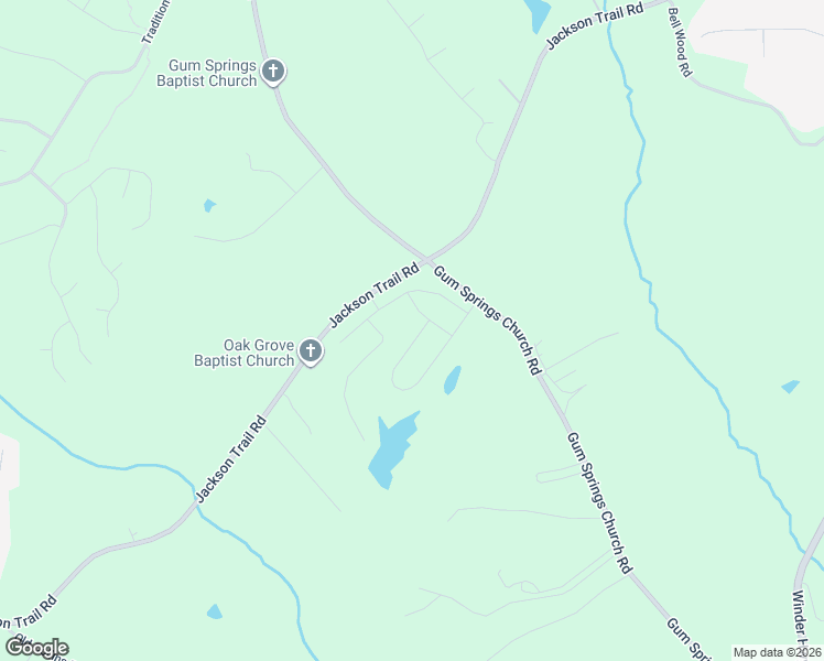 map of restaurants, bars, coffee shops, grocery stores, and more near 425 Egret Court in Hoschton