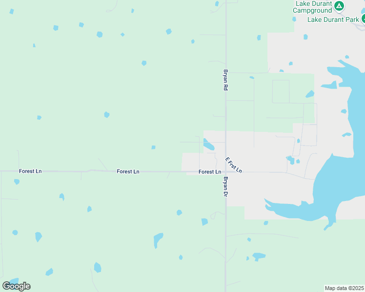 map of restaurants, bars, coffee shops, grocery stores, and more near 215 Meadowview Lane in Durant