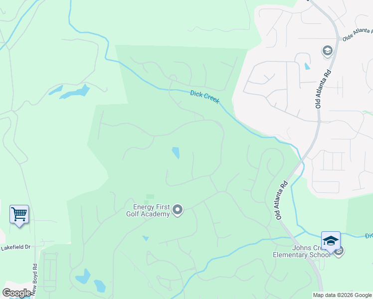 map of restaurants, bars, coffee shops, grocery stores, and more near 8065 Derbyshire Court in Duluth
