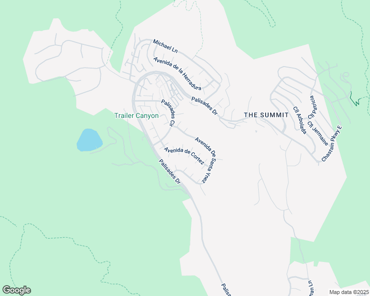 map of restaurants, bars, coffee shops, grocery stores, and more near 1360 Avenida de Cortez in Los Angeles