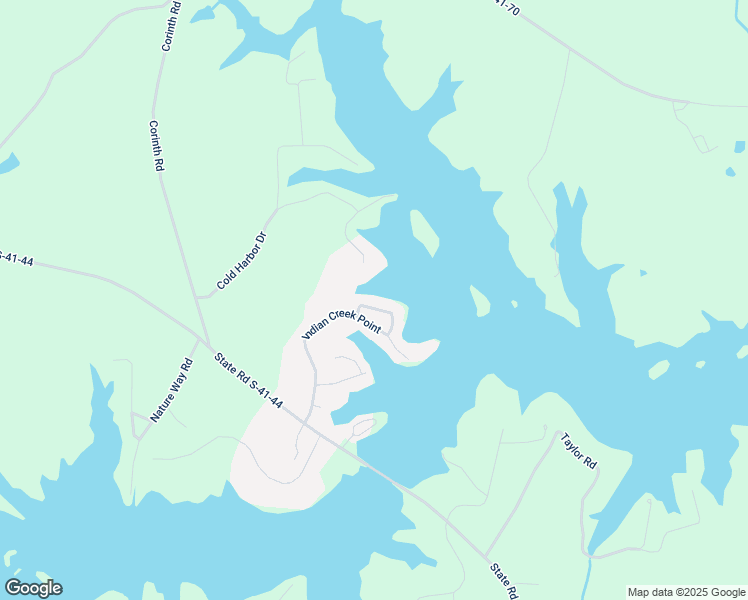 map of restaurants, bars, coffee shops, grocery stores, and more near 111 Bluegill Loop in Saluda