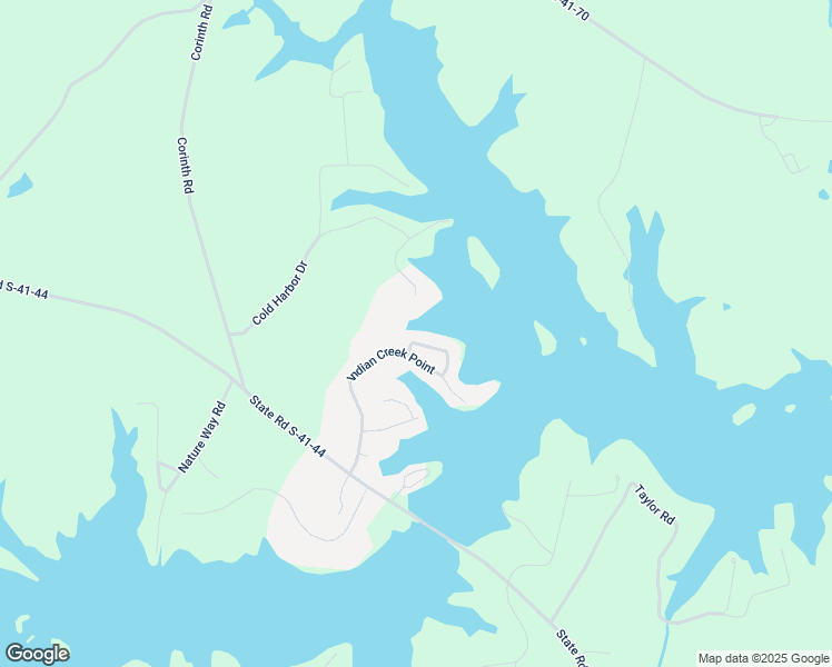 map of restaurants, bars, coffee shops, grocery stores, and more near 111 Bluegill Loop in Saluda