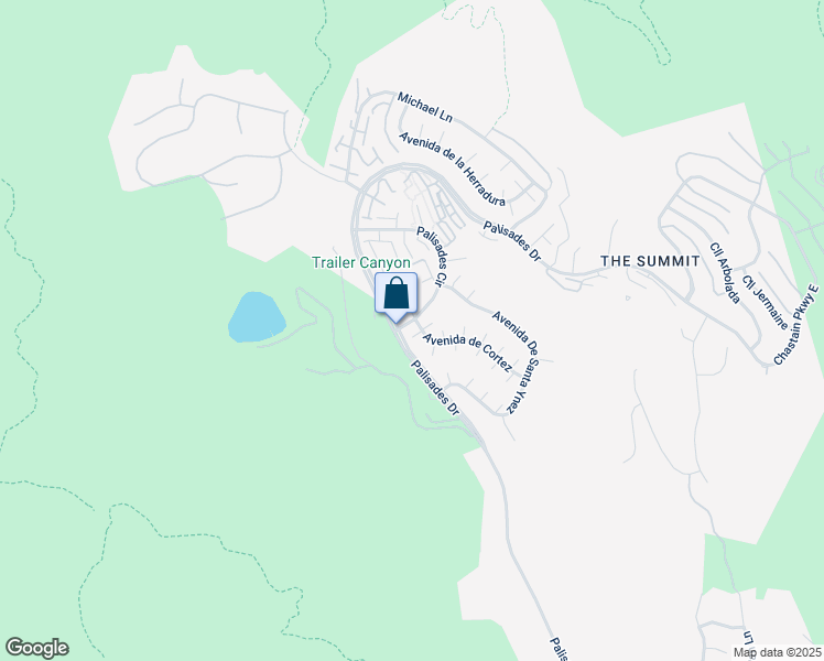 map of restaurants, bars, coffee shops, grocery stores, and more near 1395 Avenida de Cortez in Los Angeles