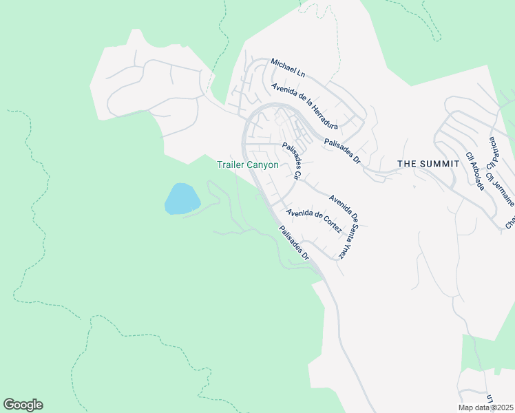 map of restaurants, bars, coffee shops, grocery stores, and more near 1413 Palisades Drive in Los Angeles