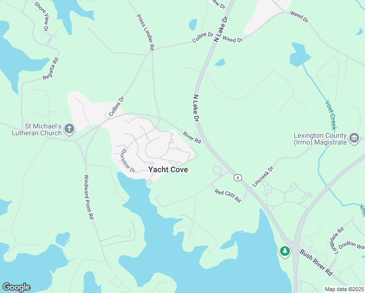 map of restaurants, bars, coffee shops, grocery stores, and more near 146 Seafarer Lane in Columbia