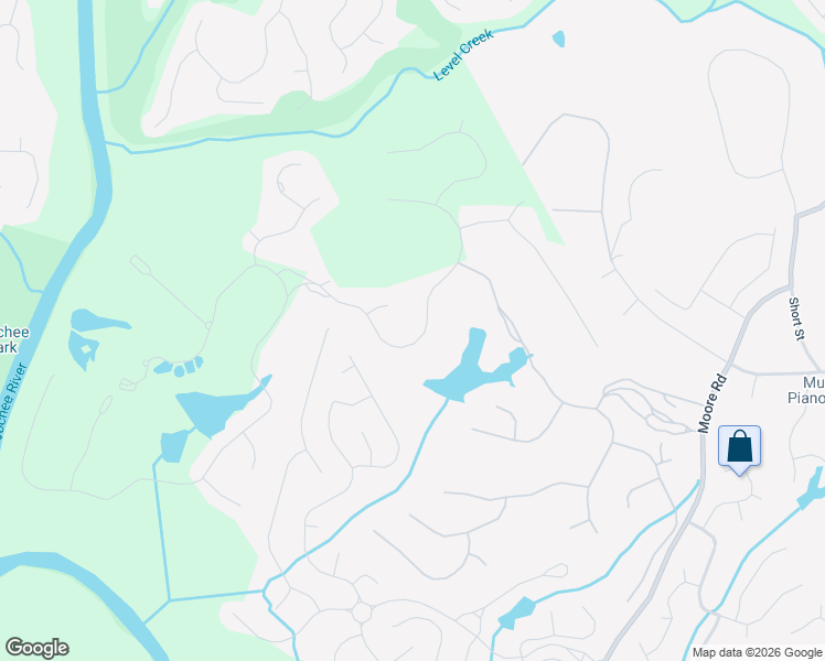 map of restaurants, bars, coffee shops, grocery stores, and more near 869 Middle Fork Trail in Suwanee