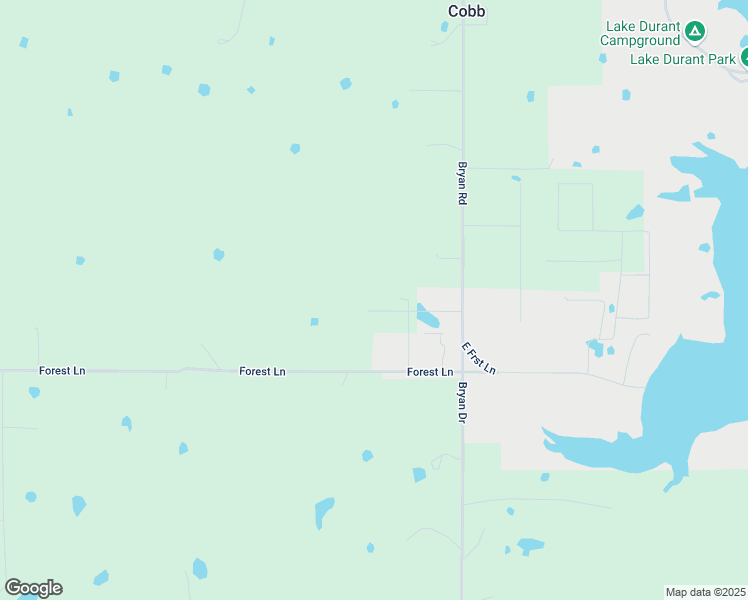map of restaurants, bars, coffee shops, grocery stores, and more near 215 Meadowview Ln in Durant