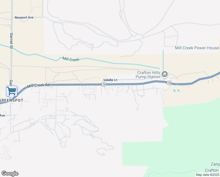 map of restaurants, bars, coffee shops, grocery stores, and more near 2790 Mill Creek Road in Mentone