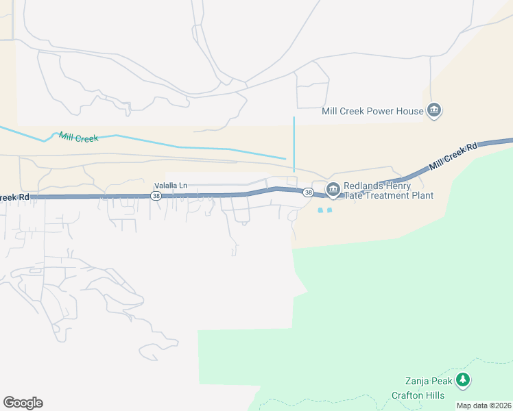 map of restaurants, bars, coffee shops, grocery stores, and more near 2930 Mill Creek Road in Mentone