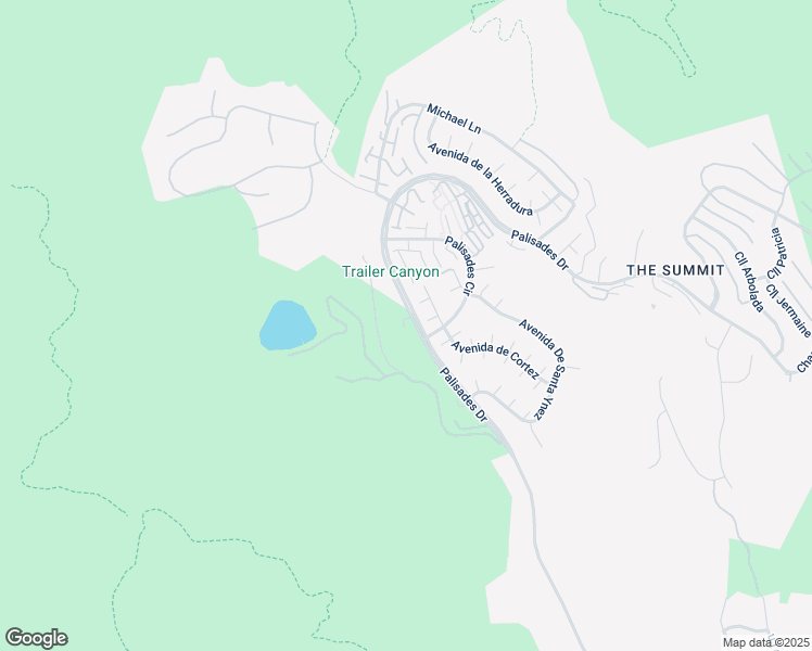 map of restaurants, bars, coffee shops, grocery stores, and more near 1413 Palisades Drive in Los Angeles