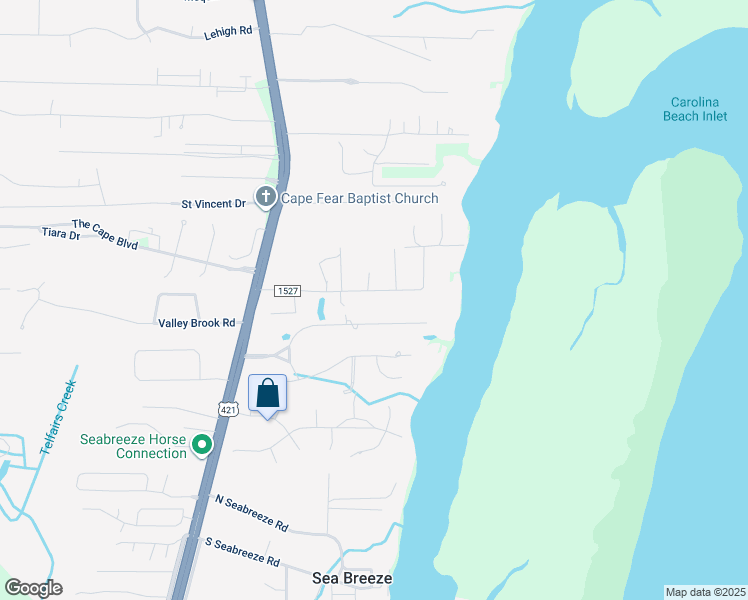 map of restaurants, bars, coffee shops, grocery stores, and more near 1326 Burnett Road in Wilmington