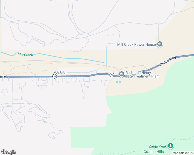 map of restaurants, bars, coffee shops, grocery stores, and more near 2952 Mill Creek Road in Mentone