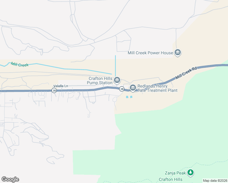 map of restaurants, bars, coffee shops, grocery stores, and more near 2950 Mill Creek Road in Mentone