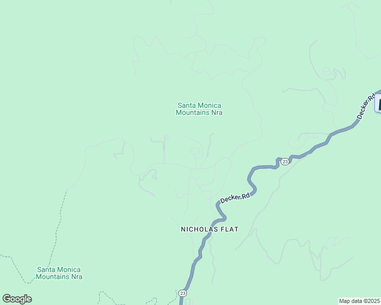 map of restaurants, bars, coffee shops, grocery stores, and more near 33261 Decker School Road in Malibu