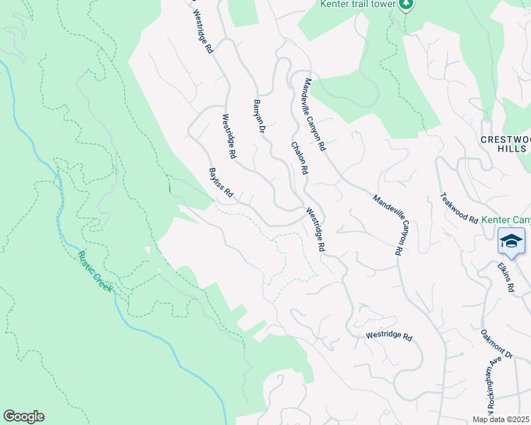 map of restaurants, bars, coffee shops, grocery stores, and more near 13481 Bayliss Road in Los Angeles