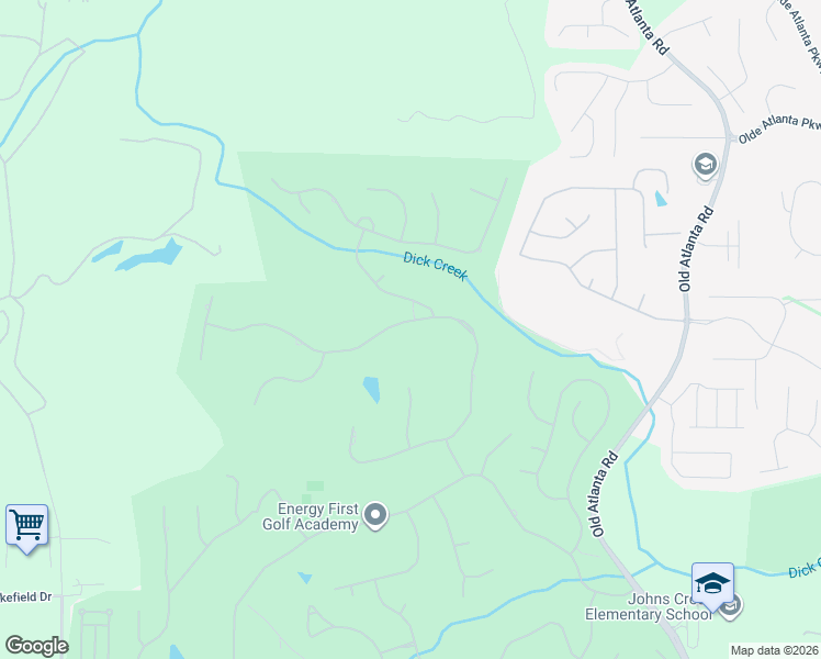 map of restaurants, bars, coffee shops, grocery stores, and more near 8435 Saint Marlo Fairway Drive in Duluth