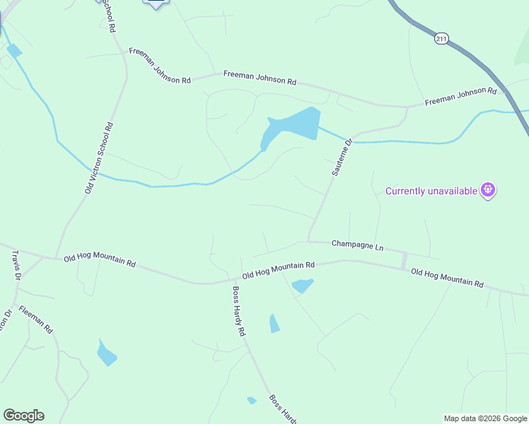 map of restaurants, bars, coffee shops, grocery stores, and more near 1036 Montrose Way in Hoschton