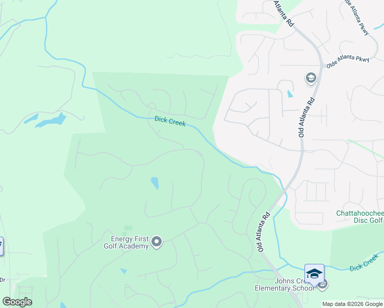 map of restaurants, bars, coffee shops, grocery stores, and more near 8345 Saint Marlo Fairway Drive in Duluth