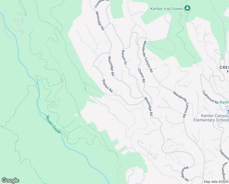 map of restaurants, bars, coffee shops, grocery stores, and more near 13535 Bayliss Road in Los Angeles