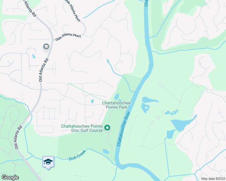 map of restaurants, bars, coffee shops, grocery stores, and more near 6090 Pennant Lane in Suwanee
