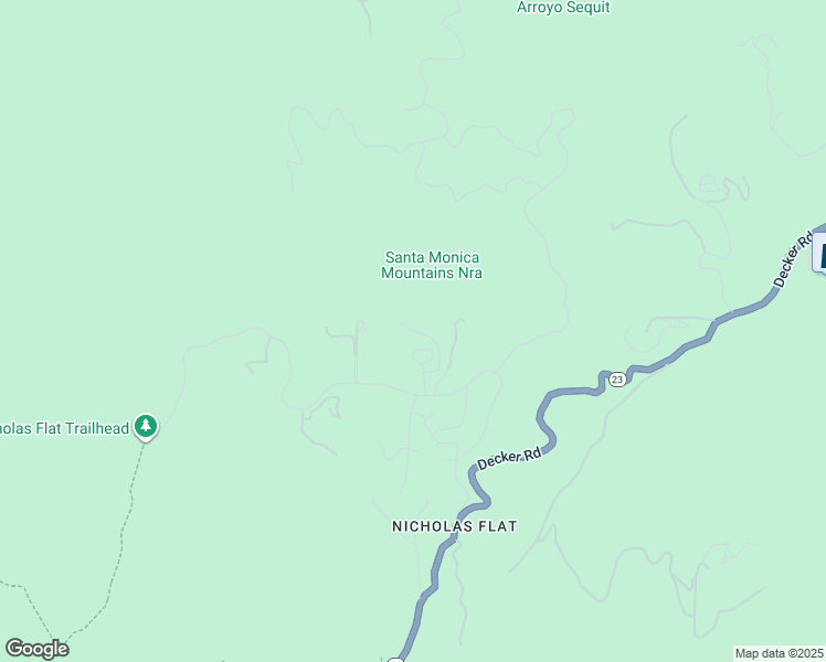 map of restaurants, bars, coffee shops, grocery stores, and more near 33257 Decker School Road in Malibu