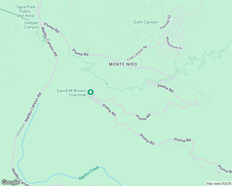 map of restaurants, bars, coffee shops, grocery stores, and more near 25102 Piuma Road in Calabasas