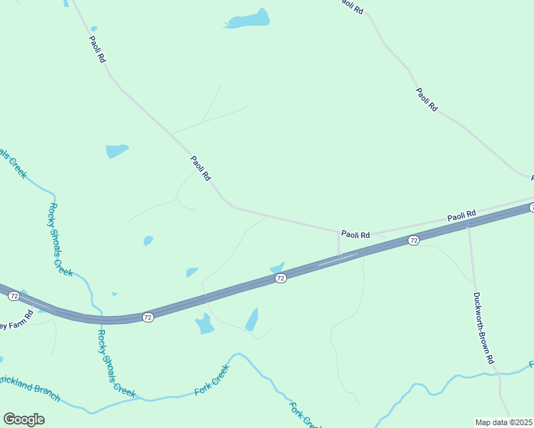 map of restaurants, bars, coffee shops, grocery stores, and more near 3986 Paoli Road in Carlton
