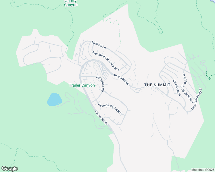 map of restaurants, bars, coffee shops, grocery stores, and more near 17053 Palisades Circle in Los Angeles