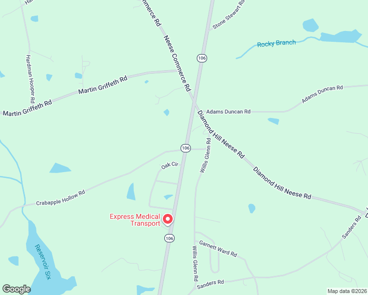 map of restaurants, bars, coffee shops, grocery stores, and more near 7011 Georgia 106 in Hull