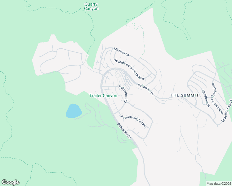 map of restaurants, bars, coffee shops, grocery stores, and more near 17158 Palisades Circle in Los Angeles