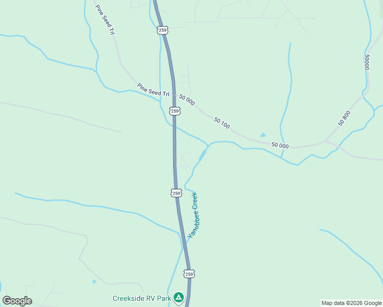 map of restaurants, bars, coffee shops, grocery stores, and more near 189 Ironwood Creek Trail in Broken Bow