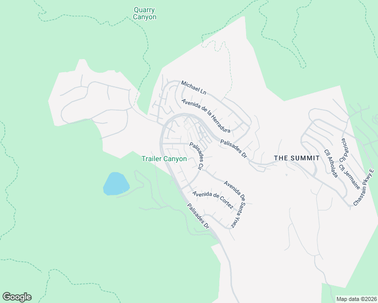 map of restaurants, bars, coffee shops, grocery stores, and more near 17134 Palisades Circle in Los Angeles
