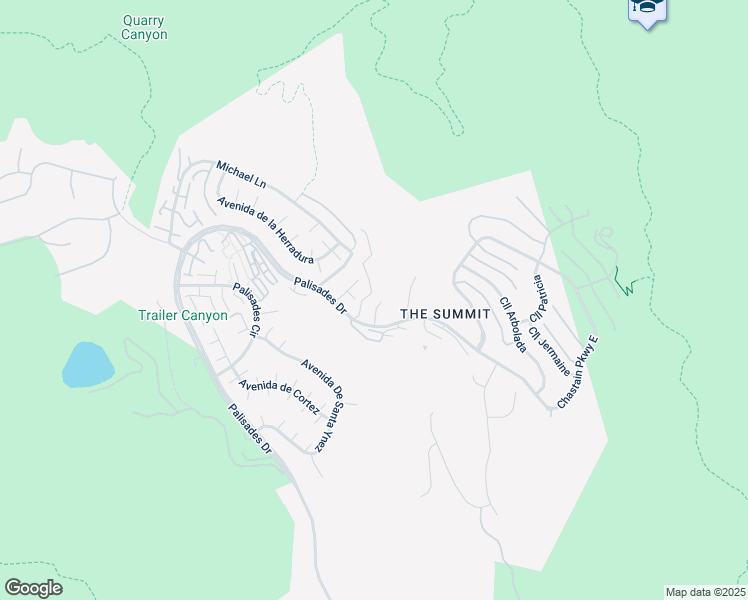 map of restaurants, bars, coffee shops, grocery stores, and more near 1429 El Bosque Court in Los Angeles