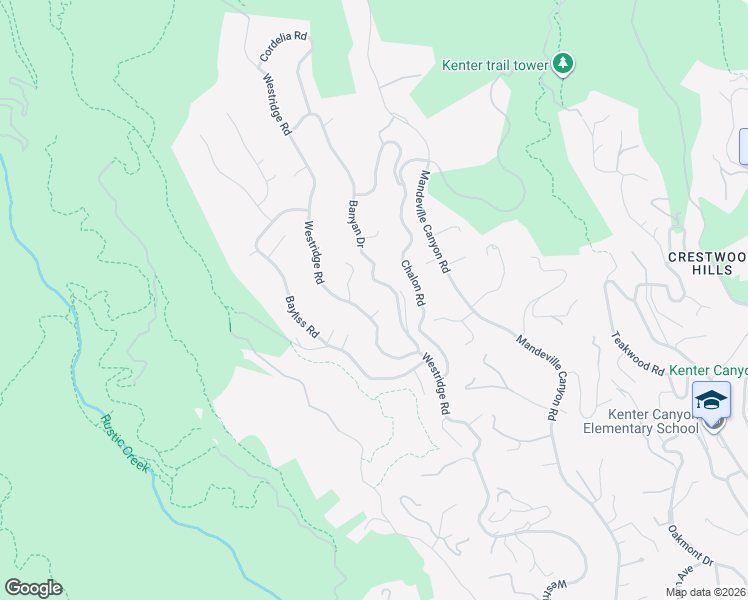 map of restaurants, bars, coffee shops, grocery stores, and more near 2167 Banyan Drive in Los Angeles