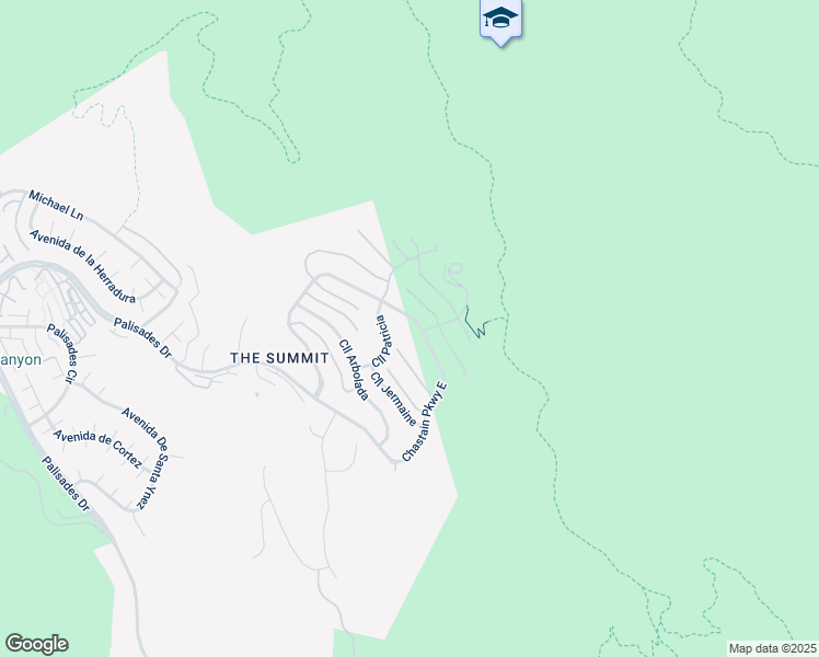 map of restaurants, bars, coffee shops, grocery stores, and more near 1636 Chastain Parkway East in Los Angeles