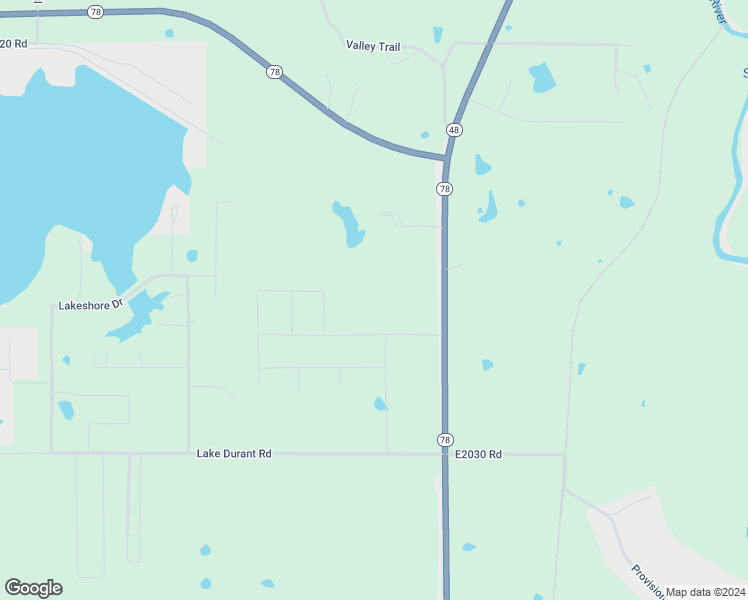 map of restaurants, bars, coffee shops, grocery stores, and more near 3141 Oklahoma 78 in Durant