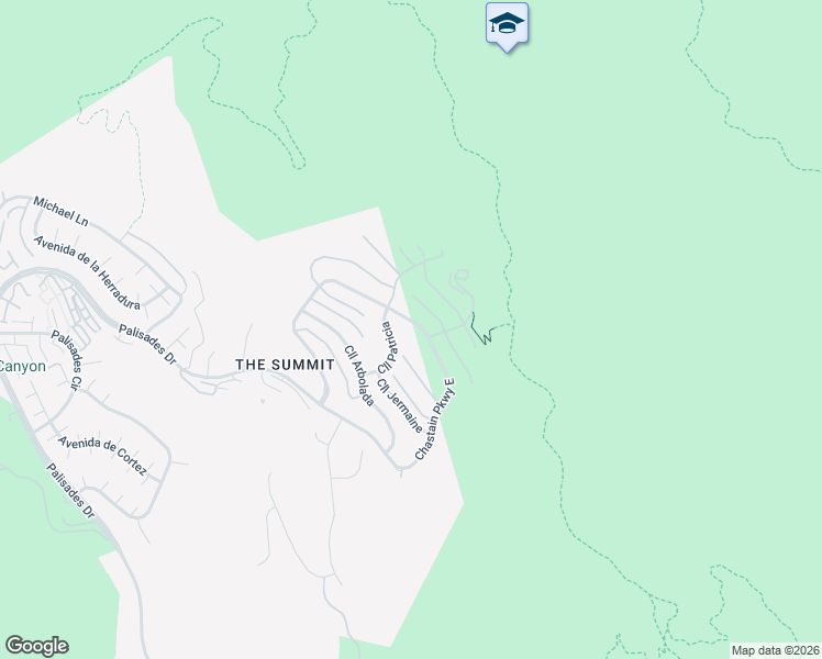 map of restaurants, bars, coffee shops, grocery stores, and more near 1630 Chastain Parkway East in Los Angeles