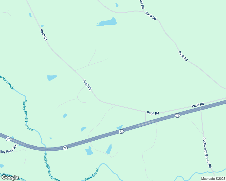 map of restaurants, bars, coffee shops, grocery stores, and more near 3986 Paoli Road in Carlton