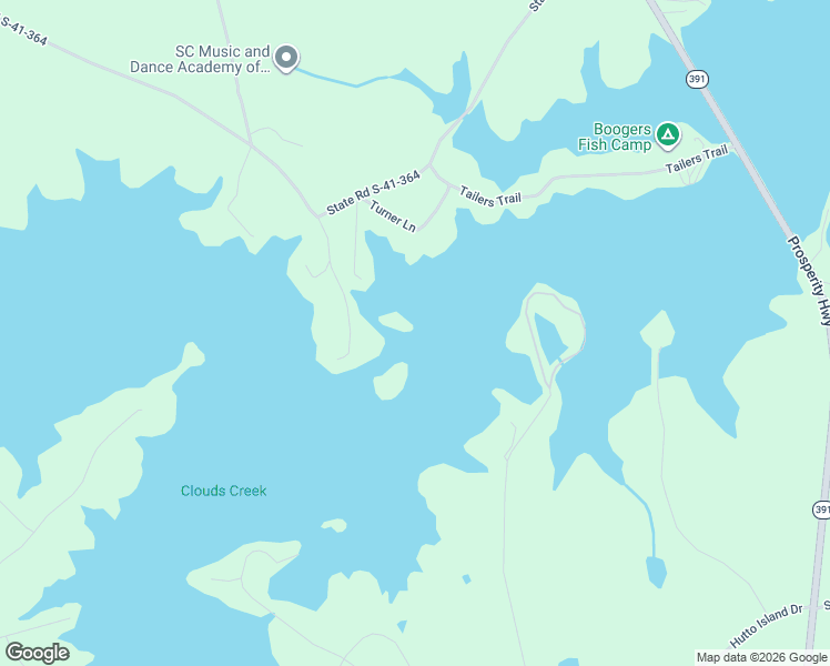 map of restaurants, bars, coffee shops, grocery stores, and more near 124 Woodview Lane in Prosperity