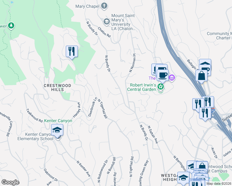 map of restaurants, bars, coffee shops, grocery stores, and more near 826 Majorca Place in Los Angeles