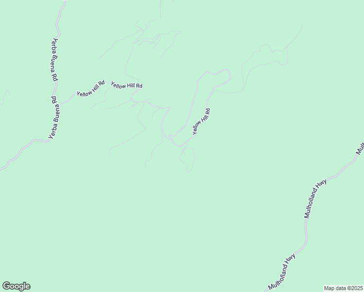 map of restaurants, bars, coffee shops, grocery stores, and more near 10502 Yellow Hill Road in Malibu