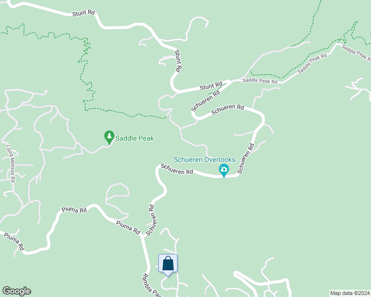 map of restaurants, bars, coffee shops, grocery stores, and more near 333 Moonrise Drive in Malibu