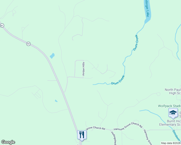 map of restaurants, bars, coffee shops, grocery stores, and more near 42 Falcon Cove in Dallas