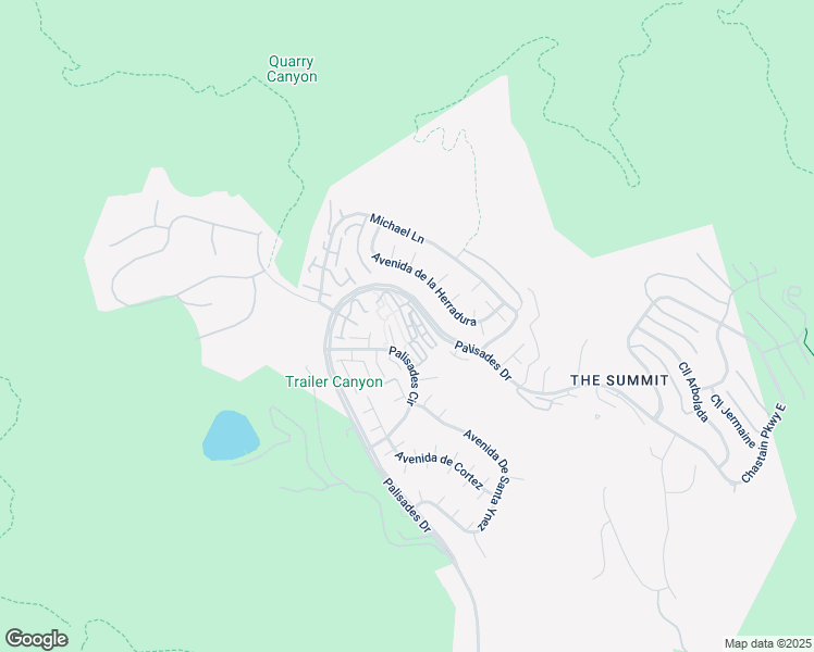 map of restaurants, bars, coffee shops, grocery stores, and more near 1750 Palisades Drive in Los Angeles